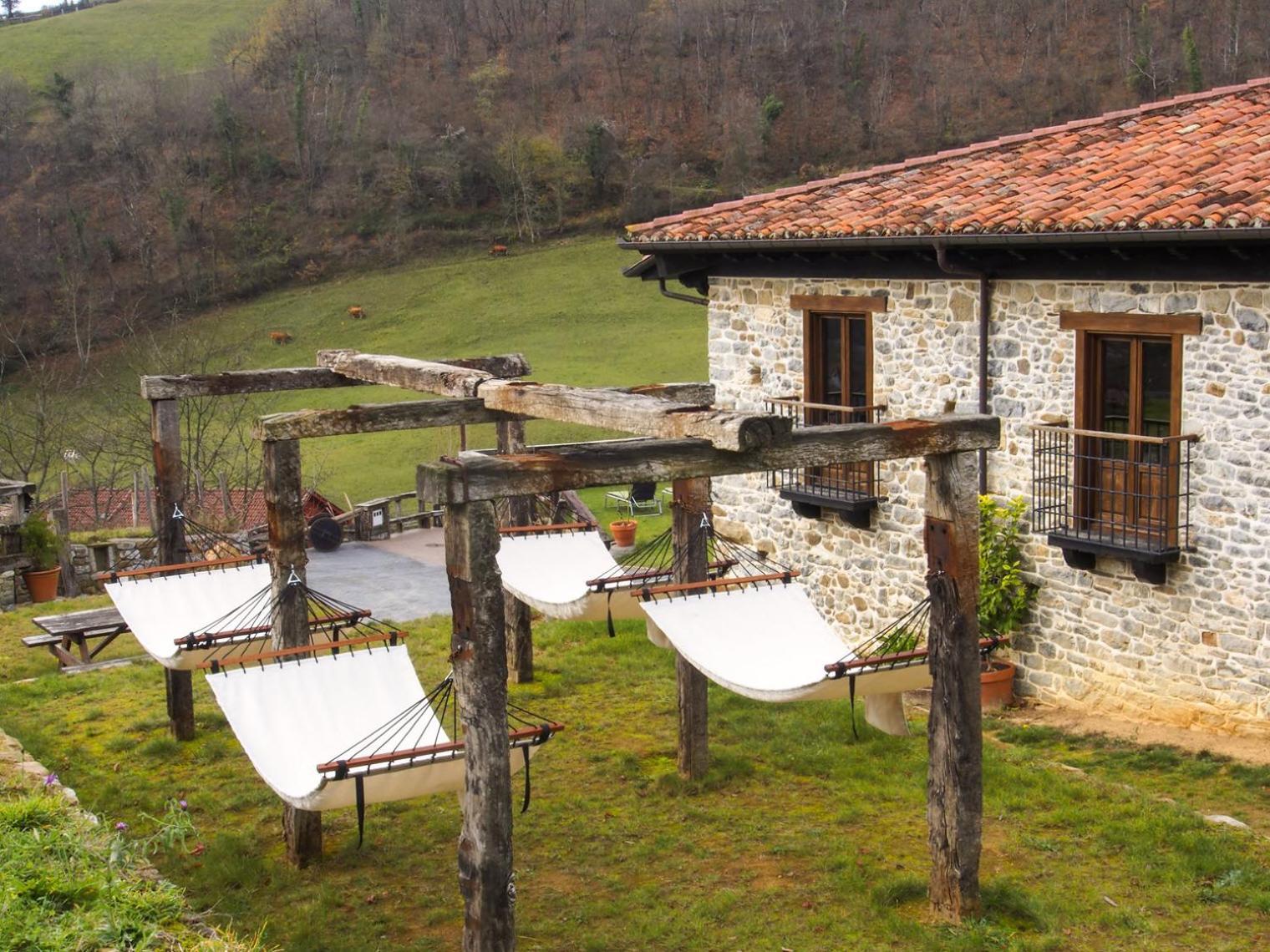 Casona De El Castaniu Hotel Serrapio Bagian luar foto